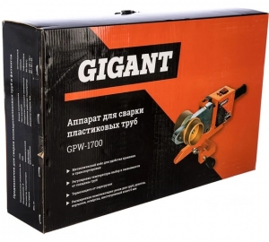 Аппарат для сварки пластиковых труб Gigant GPW-1700